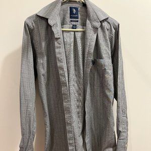 Small Slim Fit U.S. Polo Association Button Up